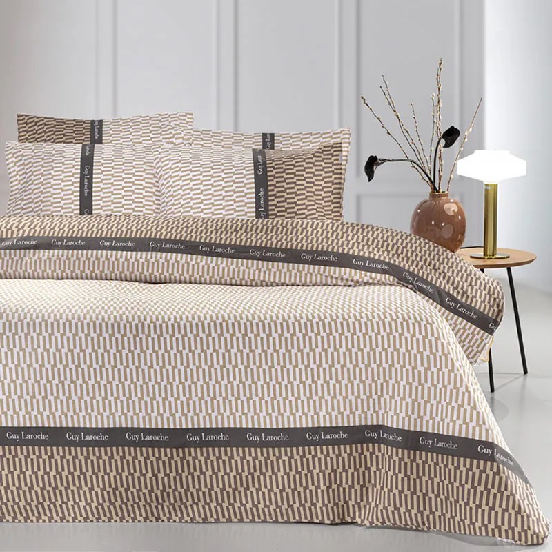 Σεντόνια King Size (Σετ) Guy Laroche Status Beige