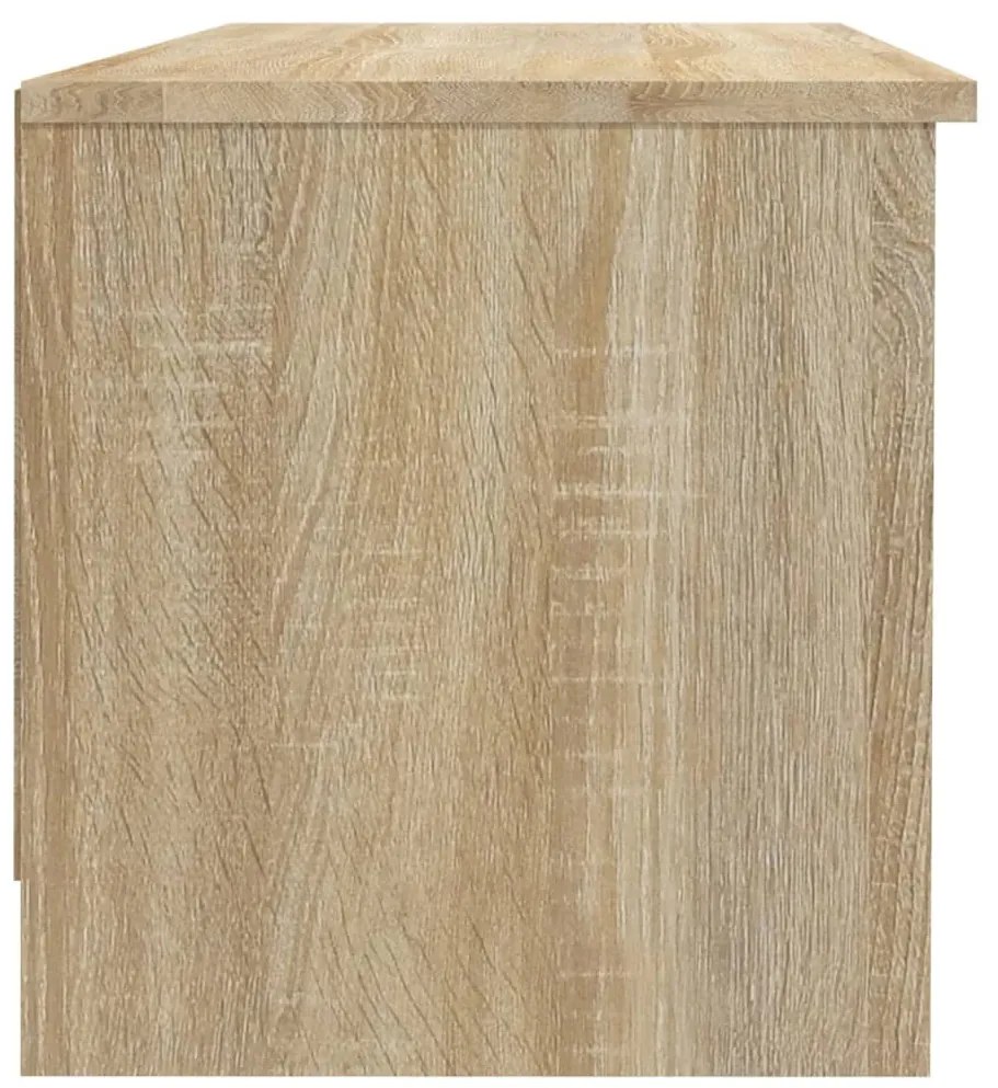 vidaXL Έπιπλο Τηλεόρασης Sonoma Δρυς 102x35,5x36,5εκ. Επεξεργ. Ξύλο