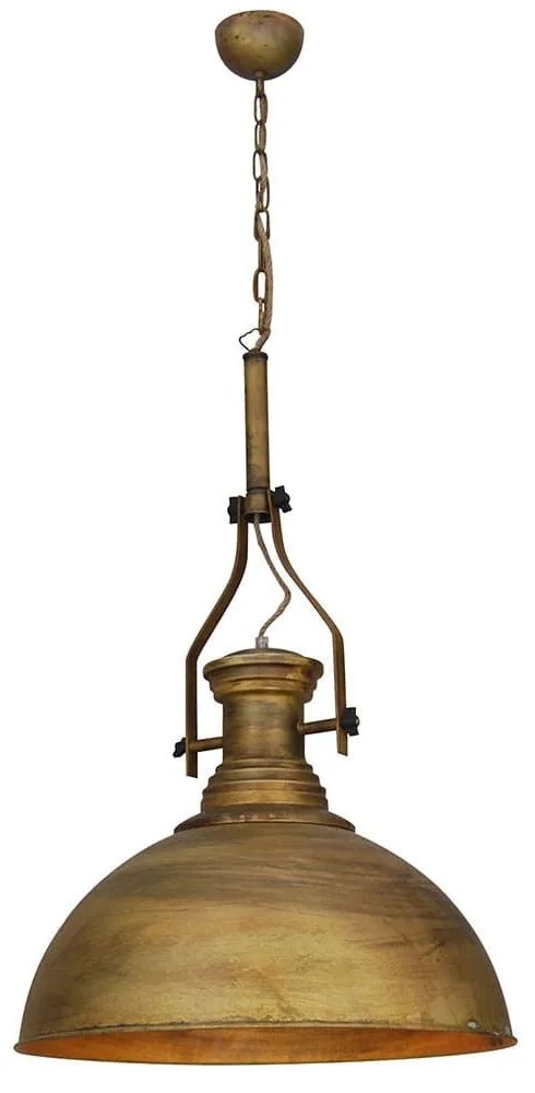 Φωτιστικό Οροφής Κρεμαστό HL-210S-1P50 77-2930 Khaleesi Old Bronze  Homelighting Metal