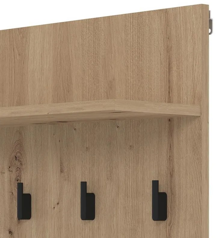 Κρεμάστρα εισόδου ARRAN CIV Artisan Oak 63x20x115εκ. 63x20x115 εκ.
