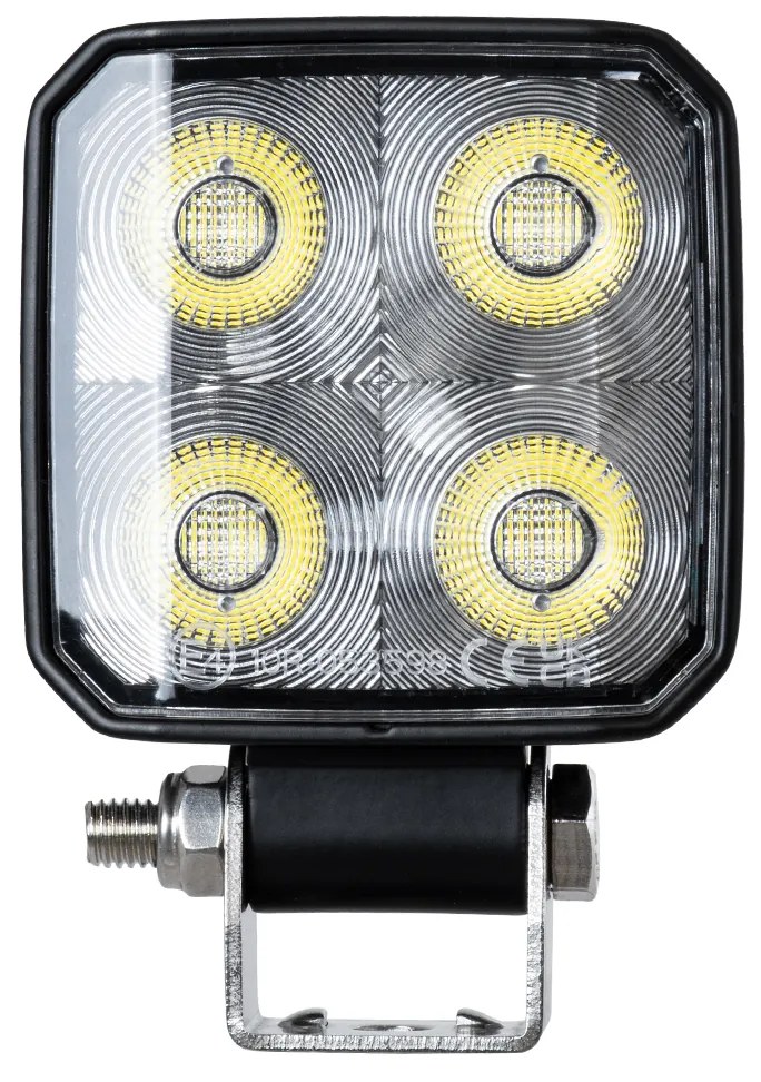 GloboStar® 85334 E4 Mark Vehicle &amp; Forklift Work Lights - Φώτα Εργασίας για Οχήματα Περονοφόρα - Κλάρκ LED 40W DC 10-30V Αδιάβροχο IP67 Ψυχρό Λευκό 6000K Μ7.5 x Π3.5 x Υ11cm