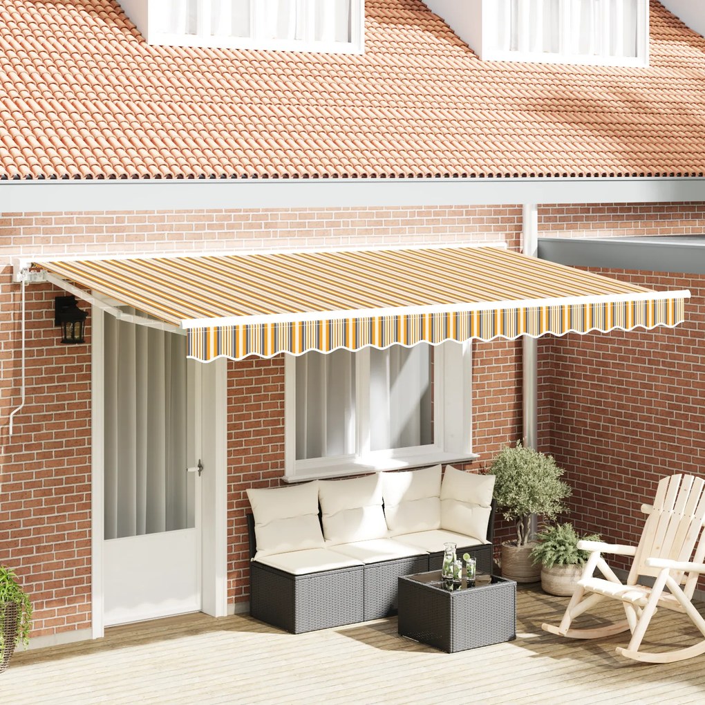 vidaXL Σκηνίτσα Αναδιπλούμενη Μαρινό Μπλε 400x200 cm