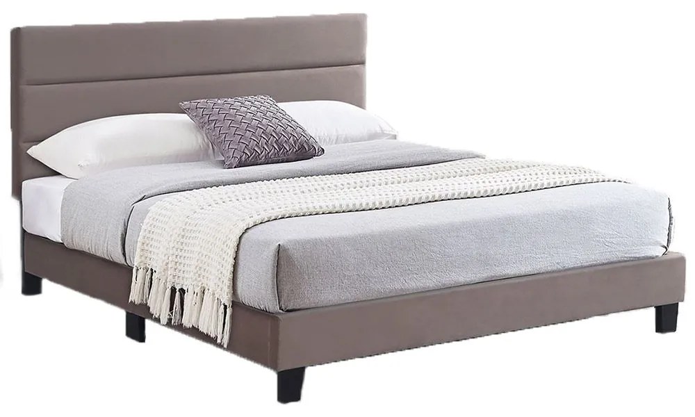Κρεβάτι Primo Ε8805,21 159x215x117/127cm Cappuccino-Beige Double