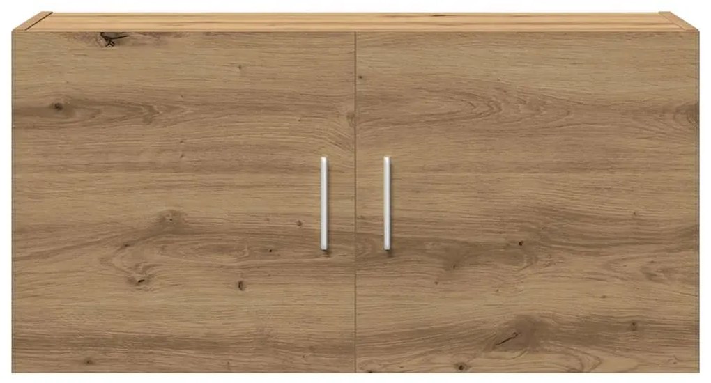 Ντουλάπι Τοίχου Αρτισιανή Δρυς 80x39x40 εκ. Επεξεργασμένο Ξύλο - Καφέ