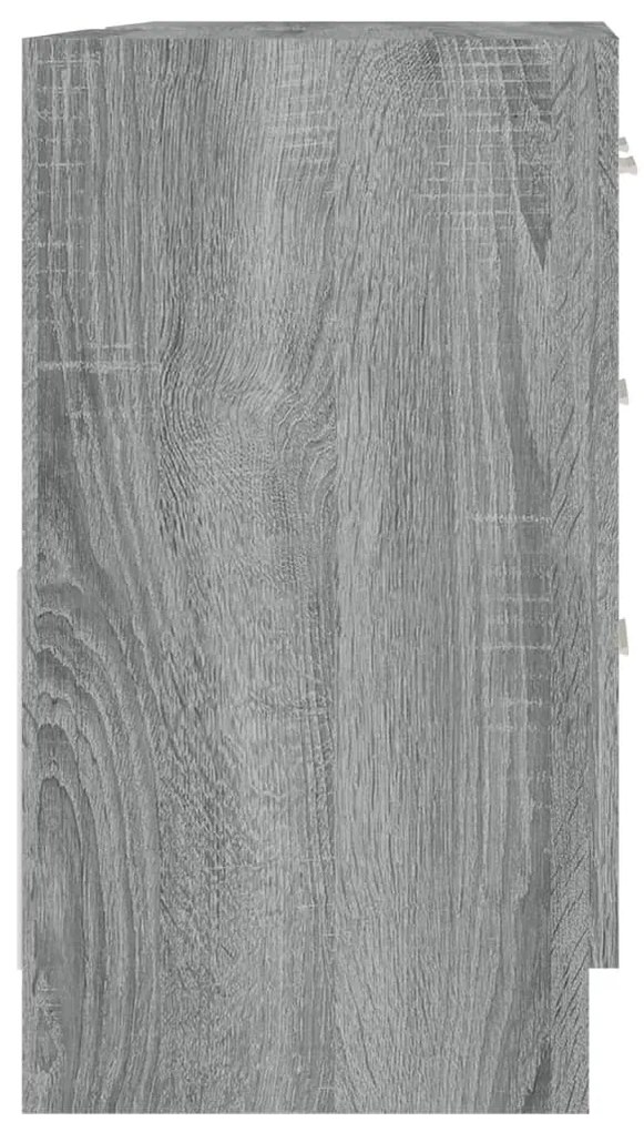 vidaXL Ντουλάπι Νιπτήρα Grey Sonoma 63x38,50x54 εκ. Επεξεργ. Ξύλο