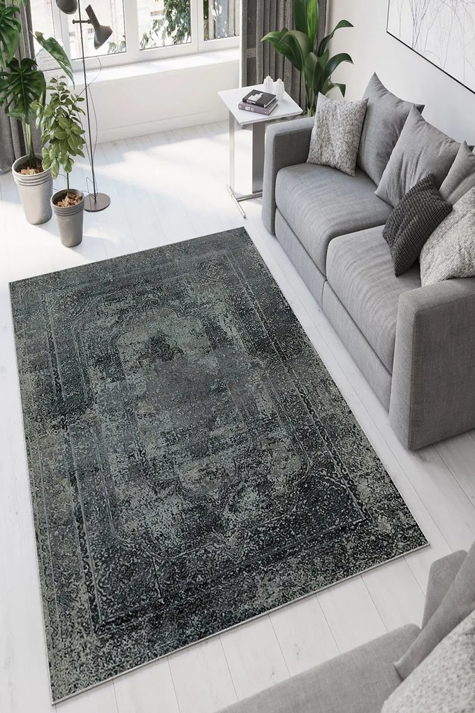 Χαλί W932 212HFT3403 Dark Grey Conceptum Hypnose 80X150cm