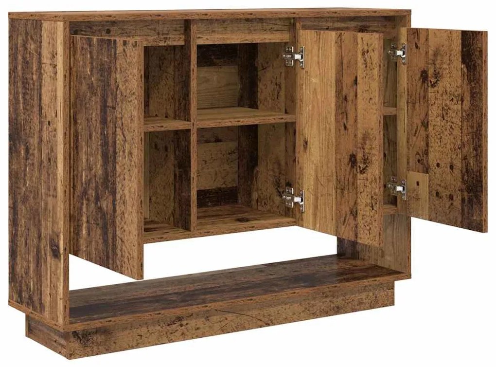 vidaXL Πλαϊνό γραφείο Παλαιό ξύλο 97 x 29 x 75 εκ. Επεξεργασμένο ξύλο