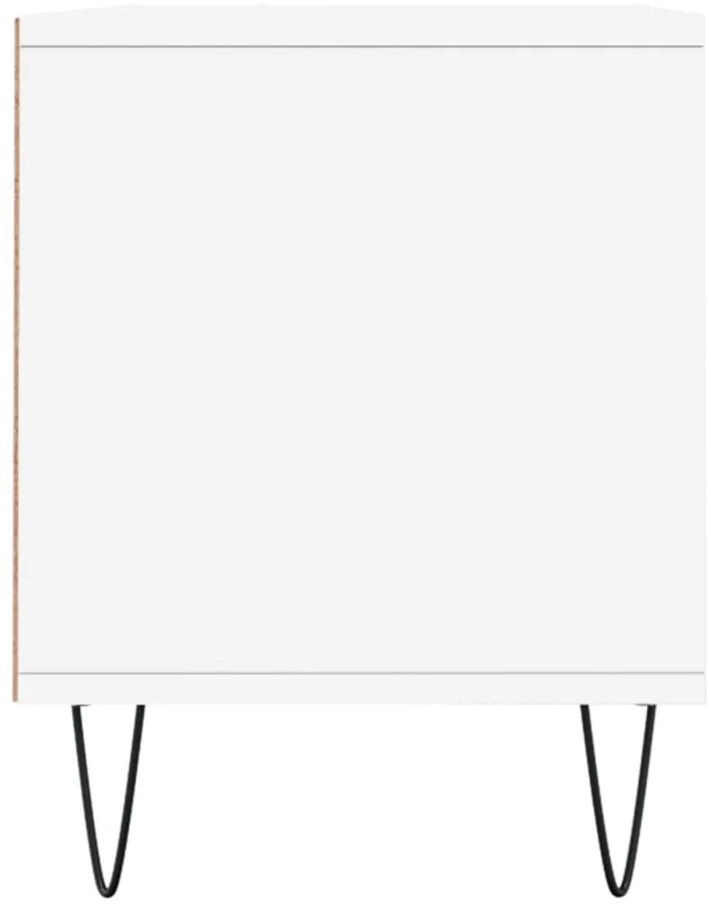 vidaXL Έπιπλο Τηλεόρασης Λευκό 100x34,5x44,5 εκ. Επεξεργασμένο Ξύλο