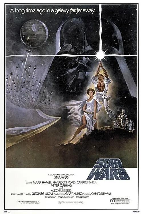 Αφίσα Πόλεμος των άστρων - Στο γαλαξία, (61 x 91.5 cm)