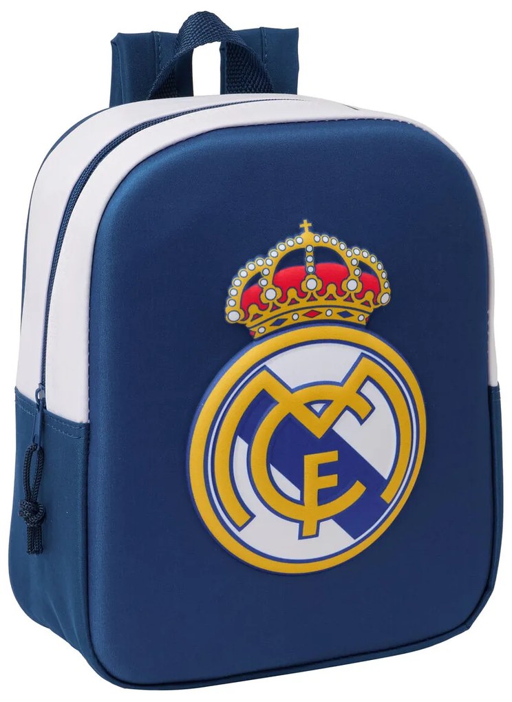 Παιδική Τσάντα Real Madrid C.F. Μαύρο 22 x 27 x 10 cm 3D