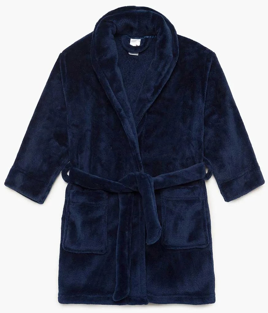 Ρόμπα Fleece Παιδική Minerva 62320-100 Μαρίν Μπλε No6
