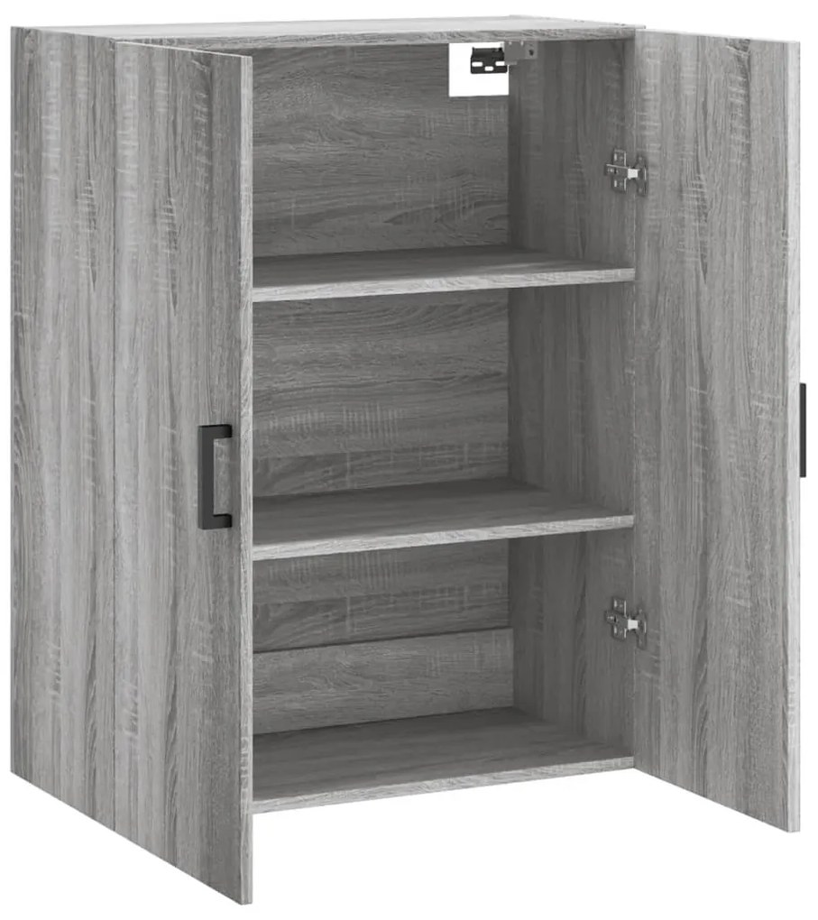 vidaXL Ντουλάπι Τοίχου Γκρι Sonoma 69,5 x 34 x 90 εκ.