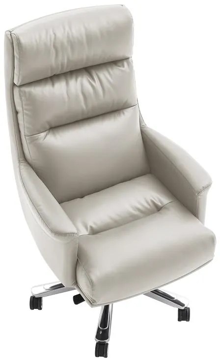 Καρέκλα γραφείου διευθυντή Nagal PU σε μπεζ απόχρωση 71x73x117-123εκ 71x73x123 εκ.