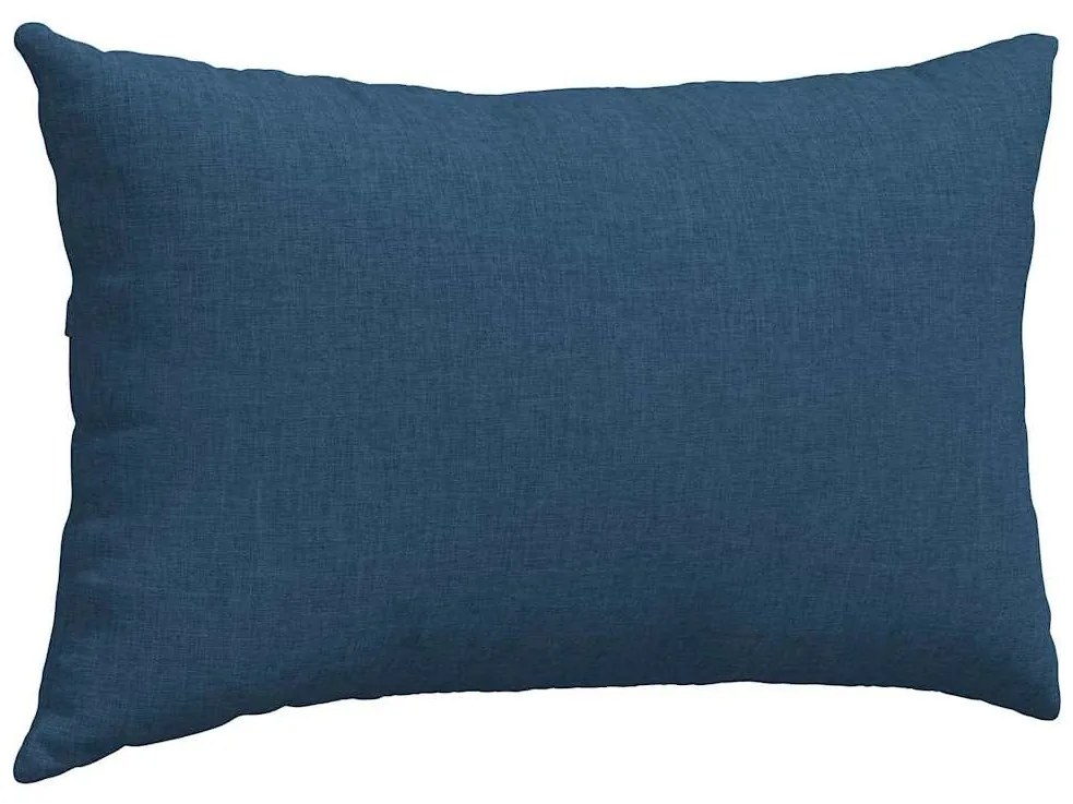 vidaXL Μαξιλάρι Καναπέ 2 pcs Μπλε 50 x 30 cm ύφασμα