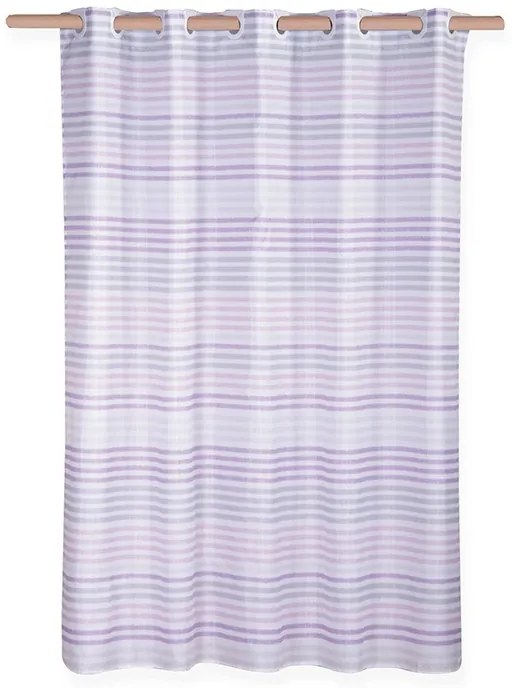 Κουρτίνα Μπάνιου 180x200 Miles Purple 5205495545998