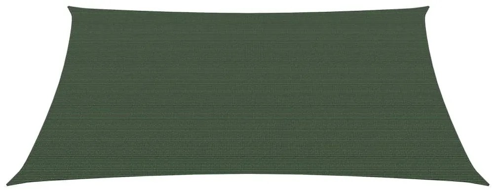Πανί Σκίασης Σκούρο Πράσινο 3/4 x 3 μ. από HDPE 160 γρ./μ²