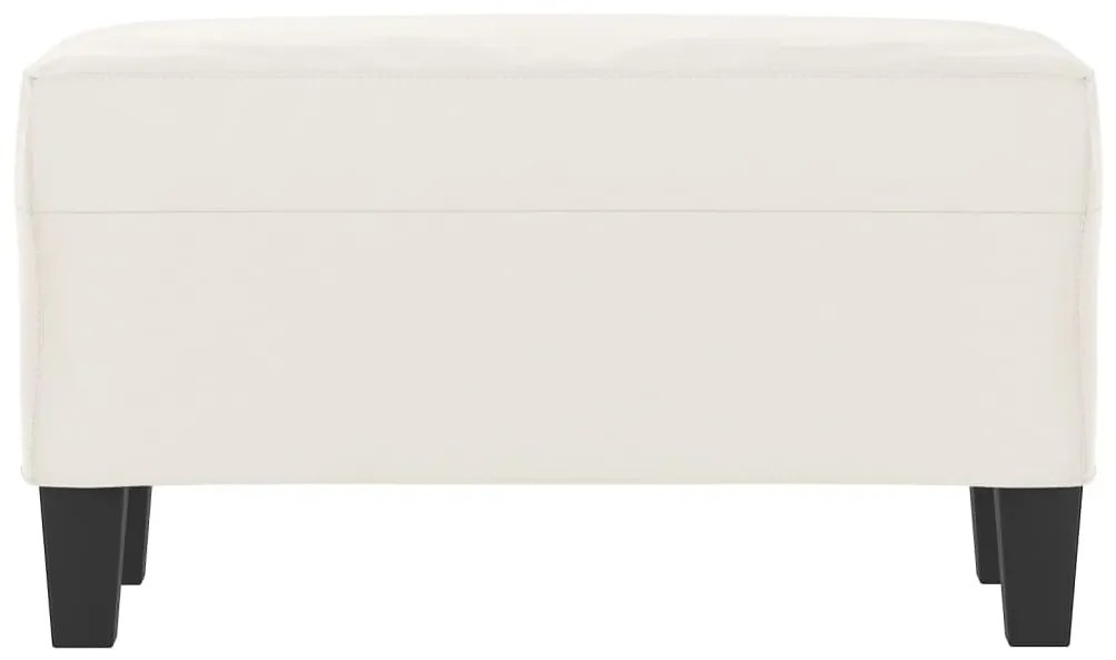 vidaXL Πάγκος Μπεζ 70 x 35 x 41 εκ. από Ύφασμα Μικροϊνών