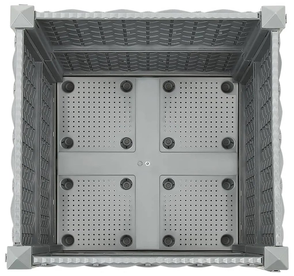 vidaXL Ζαρντινιέρα 40 x 40 x 38 εκ. από Πολυπροπυλένιο