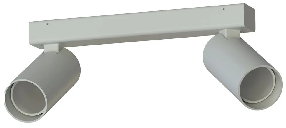 Φωτιστικό Οροφής - Σποτ Fourty 11437 4-16.5x20-32x6.5-11.5cm 2xGU10 10W Light Grey Nowodvorski