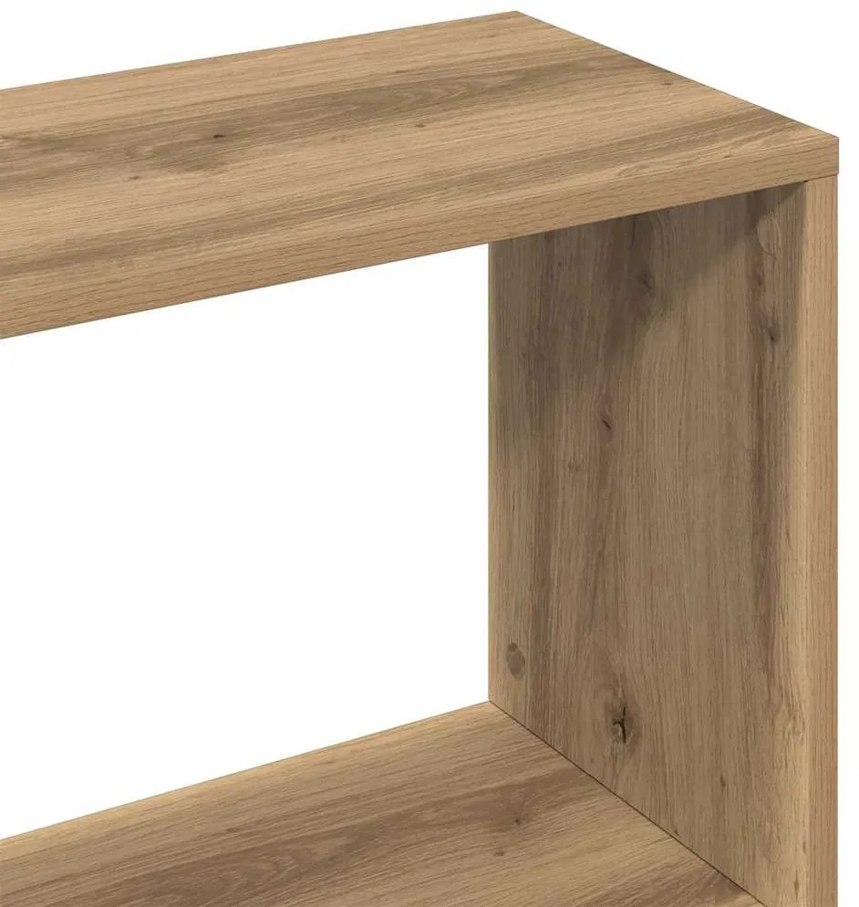 vidaXL Ντουλάπι βιβλίων Artisan Oak 80x24x192 cm Κατασκευασμένο ξύλο