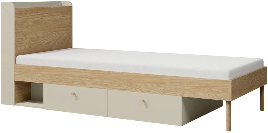 Παιδικό κρεβάτι Yuki-Mpez - 94.00Χ217.00Χ93.00cm