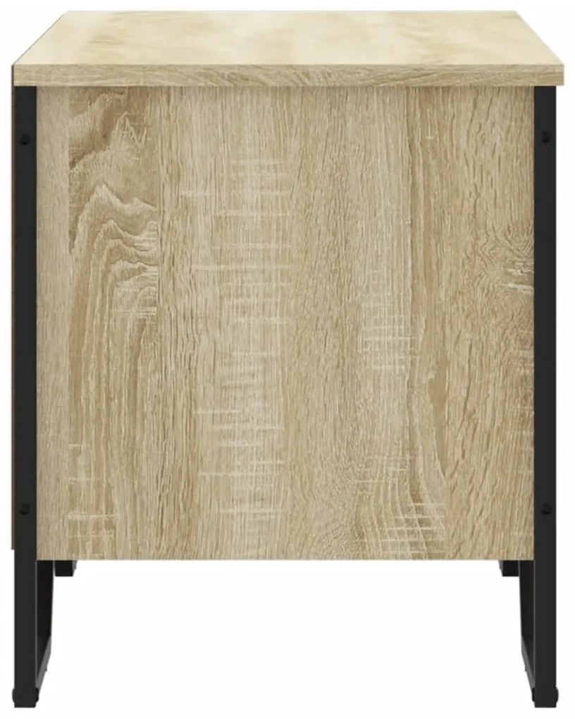 Παπουτσοθήκη Sonoma Δρυς 90x38x45,5 εκ. από Επεξεργασμένο Ξύλο - Καφέ