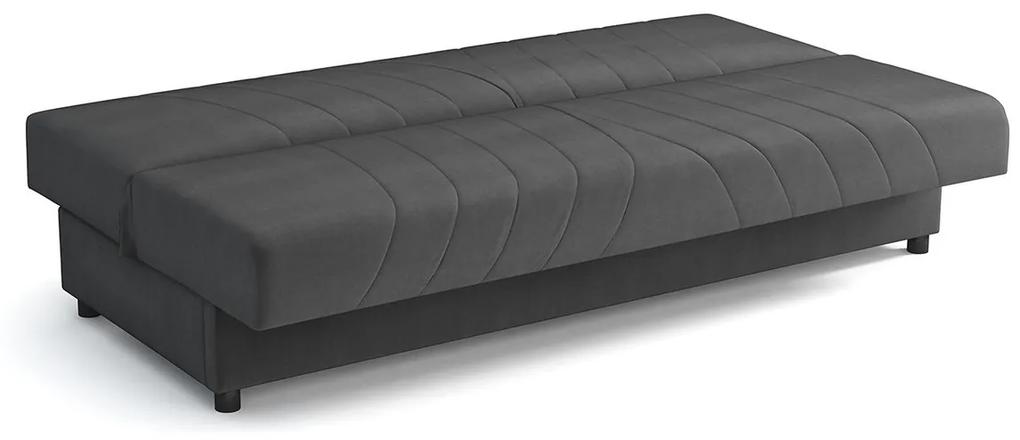 Καναπές κρεβάτι Columbus 148, Αριθμός θέσεων: 3, Αποθηκευτικός χώρος, Beige, 90x195x85cm, 52 kg, Πόδια: Πλαστική ύλη, Έπιπλα ήδη συναρμολογημένα