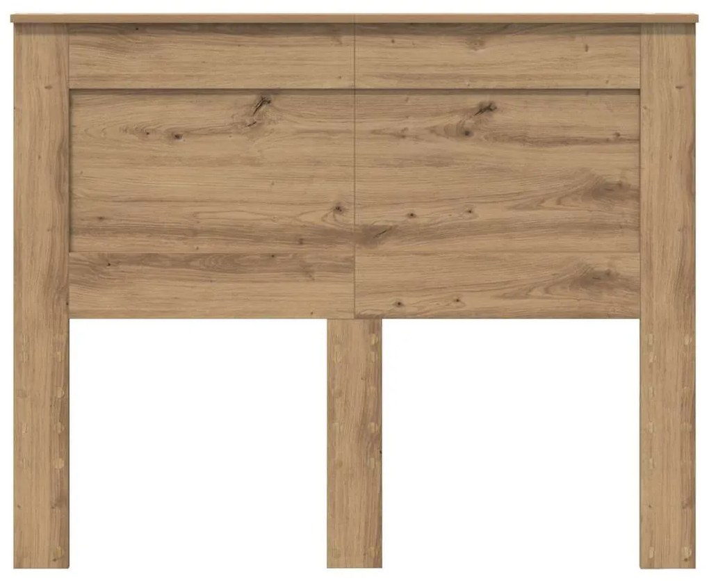 vidaXL Κεφαλάρι με κεφαλάρι Artisan Oak 120 cm Επεξεργασμένο ξύλο