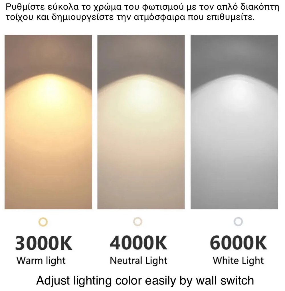 SE LED 19 PENZO WHITE WALL LAMP 15W 3CCT 3 YEARS WARRNTY