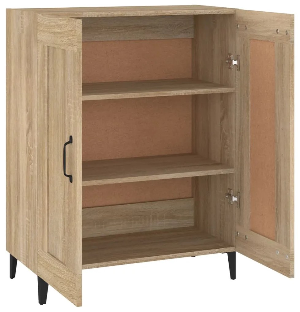 vidaXL Μπουφές Sonoma Δρυς 69,5 x 34 x 90 εκ. από Επεξεργασμένο Ξύλο