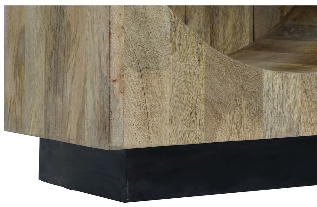 Σκευοθήκη DKD Home Decor Μαύρο Φυσικό Ξύλο από Μάνγκο 70 x 35 x 185 cm 70 x 35 x 184 cm