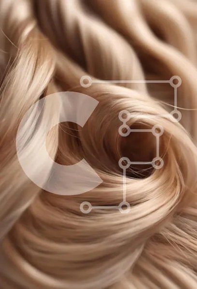 Intra Συλλεκτικό Ξύλινο Παζλ Plywood  4mm - Κοντινό πλάνο πολυτελών ξανθών μαλλιών Σε Ξύλινο Κουτί - Διαστάσεις Puzzle: 10x10 cm – 25 κομμάτια