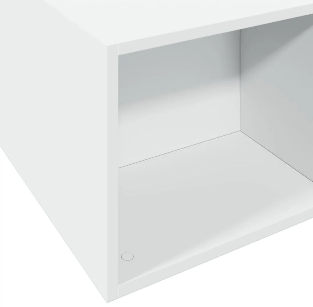 vidaXL Πλαίσιο Κρεβατιού Λευκό 160x200 εκ. Επεξεργασμένο Ξύλο