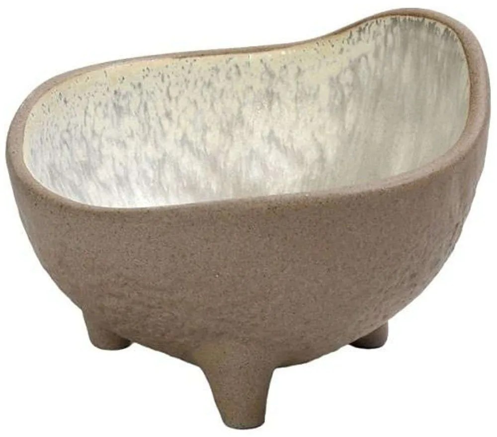 Μπωλ Σερβιρίσματος Spirit NIC710K1 13,5x13x8,8cm Beige Espiel Clay