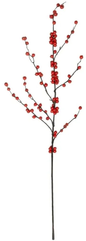 Τεχνητό Λουλούδι Holly Berries Fruit 21429 108cm Red-Brown GloboStar Πολυαιθυλένιο