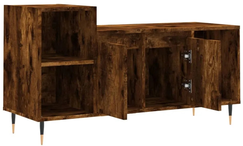 vidaXL Έπιπλο Τηλεόρασης Καπνιστή Δρυς 100x35x55 εκ. Επεξ. Ξύλο