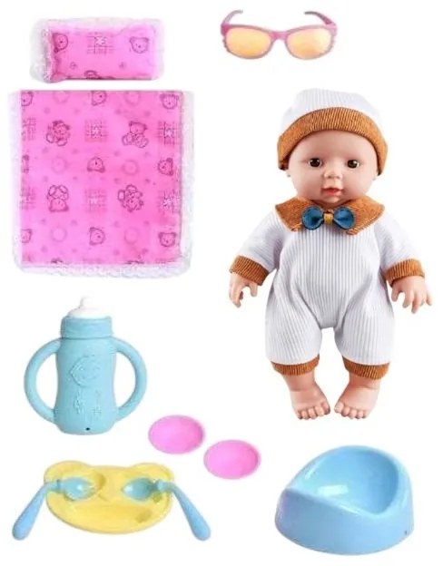 Κούκλα Μωρό με Αξεσουάρ Φροντίδας