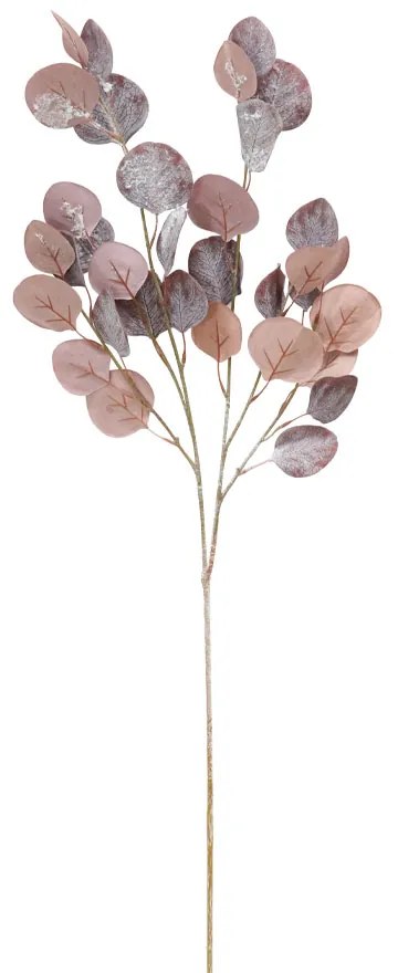 MONEY LEAF ΤΕΧΝΗΤΟ ΦΥΛΛΟ ΜΩΒ ΓΚΡΙ H92cm - 030792
