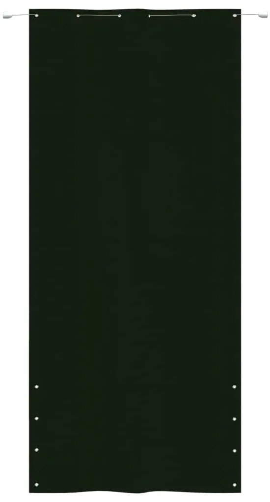 vidaXL Διαχωριστικό Βεράντας Σκούρο Πράσινο 120 x 240 εκ Ύφασμα Oxford