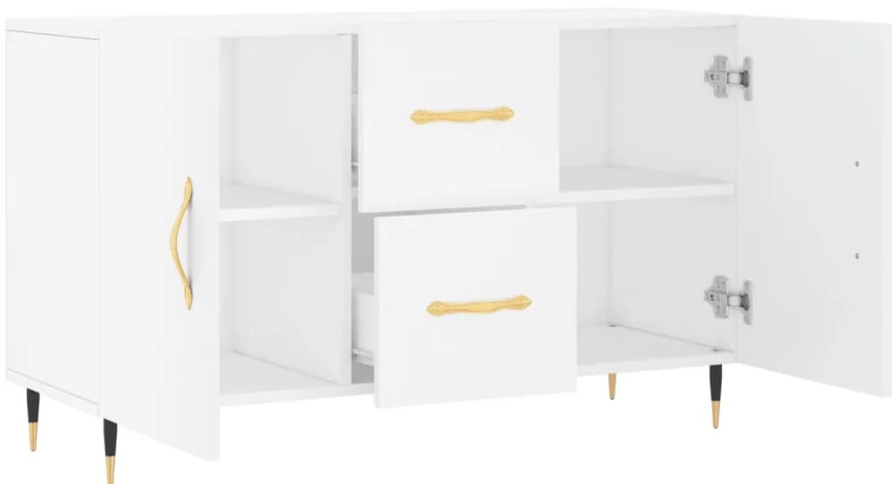 vidaXL Ντουλάπι Λευκό 100 x 36 x60 εκ. Επεξεργασμένο Ξύλο