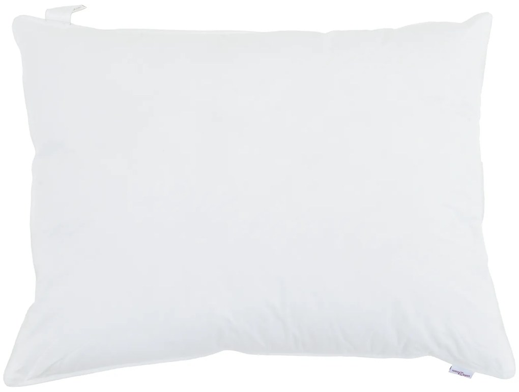 vidaXL Μαξιλάρι με μαξιλάρι Λευκό 50 x 70 εκ 130gsm 100% βαμβάκι