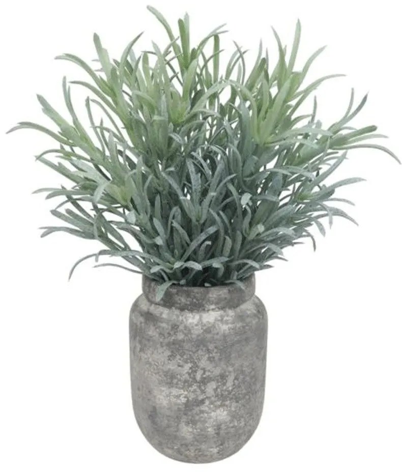 Τεχνητό Φυτό Σε Γλάστρα 832309 15,3x15,3x27,9cm Green-Beige Ankor Ceramic