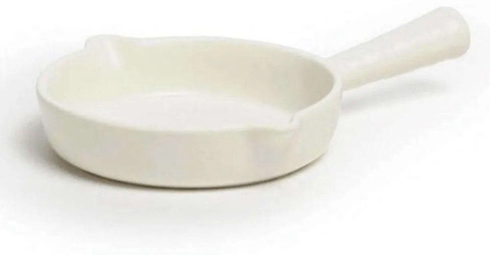 Πυρίμαχο Σκεύος - Τηγάνι Kodai CO00007627 Φ9x14χ2,56cm White Comas Porcelain