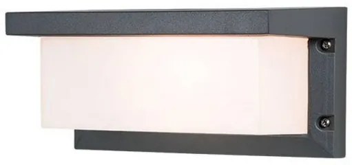 Απλίκα Φωτιστικό Τοίχου E27 18W IP54 Σκούρο Γκρι E128 Zambelis-E128-Ανθρακί E128