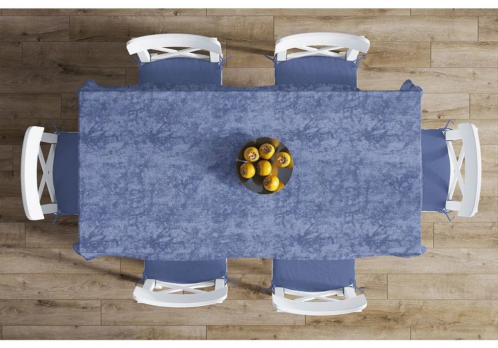 Καρέ Αλέκιαστο Panama Shadow Dark Blue DimCol 90X90cm 90x90cm Cotton-Polyester