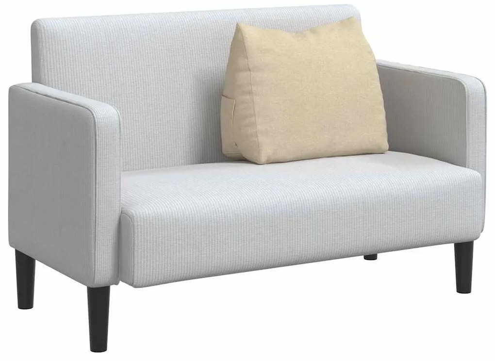 vidaXL Μαξιλάρι Πλάτης Κρεμ 60 x 20 x 50 εκ. ύφασμα