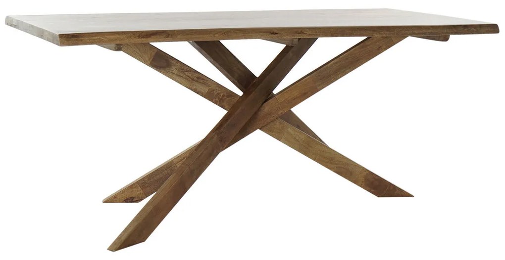Τραπεζαρία DKD Home Decor 180 x 86 x 76 cm Φυσικό Kαρυδιά