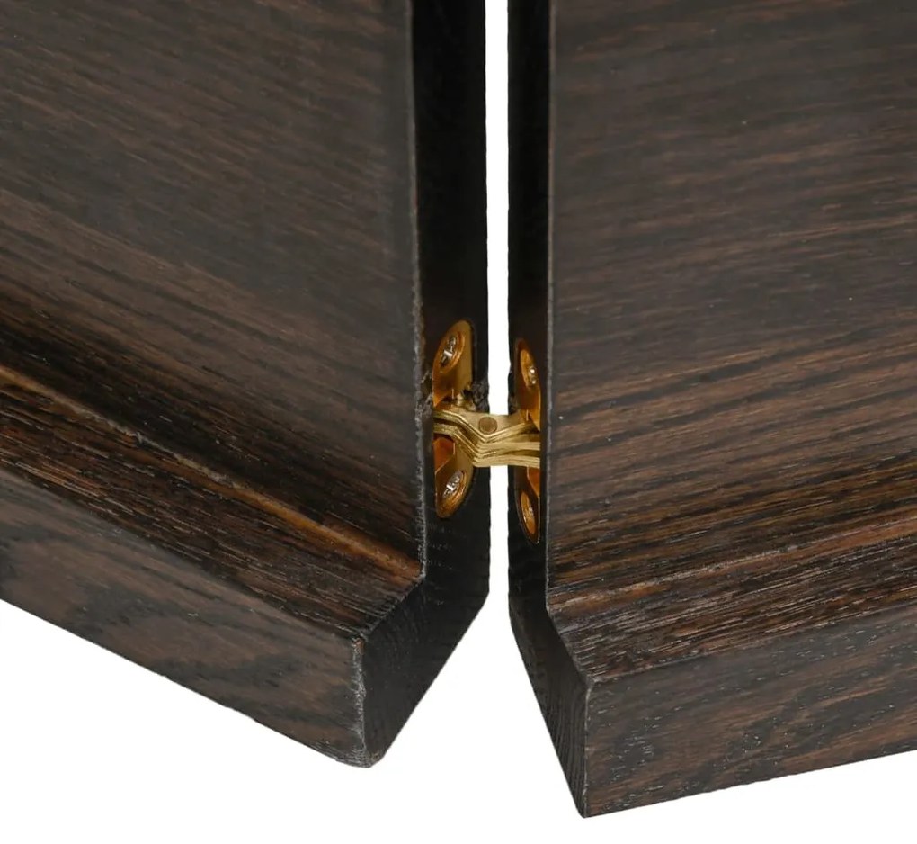 Επιφάνεια Τραπεζιού Σκούρο Καφέ 160x60x(2-4)εκ Επεξ. Μασίφ Δρυς 3156450