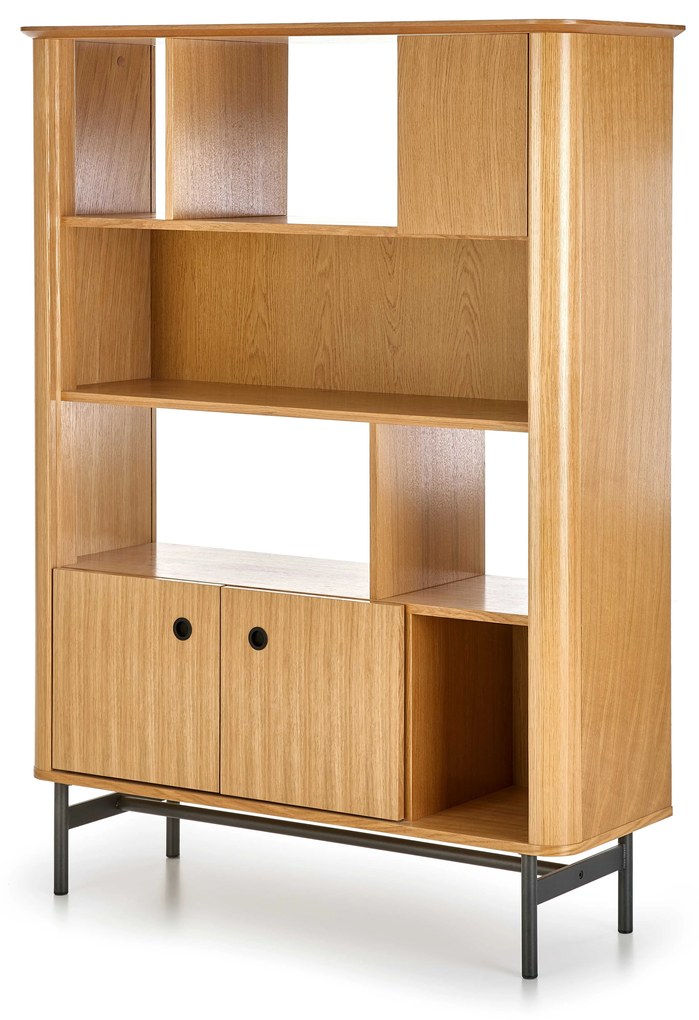 SMART REG-2 regal color: natural oak / black DIOMMI V-PL-SMART-REG-2