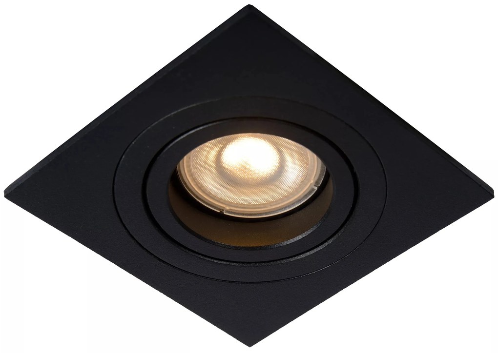 Φωτιστικό Χωνευτό Lucide 22955-01-30 TUBE Μαύρο Ματ (Black Mat)